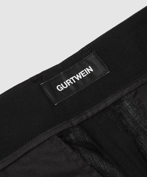 GURTWEIN（ ガーウィン）の「Iconic wide leg summer wool tailored pants（その他パンツ・レディース・ブラック・M/S）」の5枚目の写真