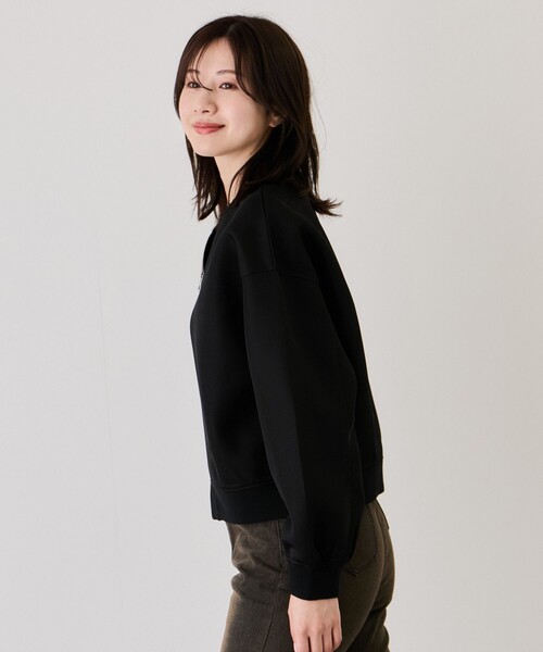 Jayro(ジャイロ)の「シアーダンボールデニムライクブルゾン(ブルゾン・レディース・ブルー系その他/ホワイト系その他/ブラック/ブルー系その他4・M)」の7枚目の写真