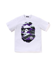 A BATHING APE | GLITCH WOODLAND CAMO BIG APE HEAD TEE(Tシャツ/カットソー)