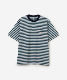 DANTON（ダントン）の「DANTON | マルチボーダー ポケットクルーネックTシャツ MEN（Tシャツ/カットソー）」