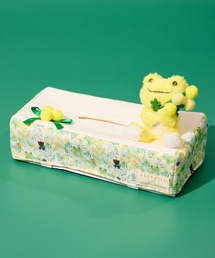 salle de bal | 【 かえるのピクルス / pickles the frog 】 かえるのピクルス x 日比谷花壇　ミモザ　ティッシュカバー　NJI(収納グッズ)