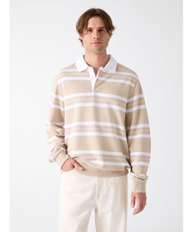 YD Striped Polo Sweatshirt ポロシャツ