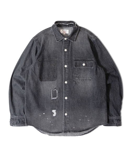 JACKROSE（ジャックローズ）の「Alcarza ﾀﾞﾒｰｼﾞﾃﾞﾆﾑｼｬﾂ（シャツ/ブラウス・メンズ・ブルー/ブラック・XL/M/L）」の19枚目の写真