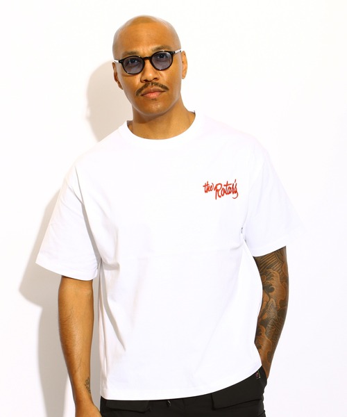 ROTAR(ローター)の「Lip Line LOGO Tee(Tシャツ/カットソー・メンズ・グリーン系その他/ホワイト/サンドグレー/ブラック・SMALL/MEDIUM/LARGE/X-LARGE)」の1枚目の写真