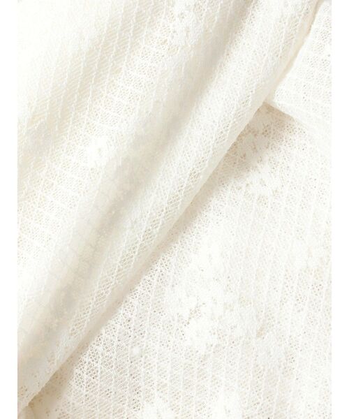 merry jenny（メリージェニー）の「sheer frill 2wayつけ襟（付け襟・レディース・ピンク/アイボリー/オフホワイト・FREE）」の6枚目の写真