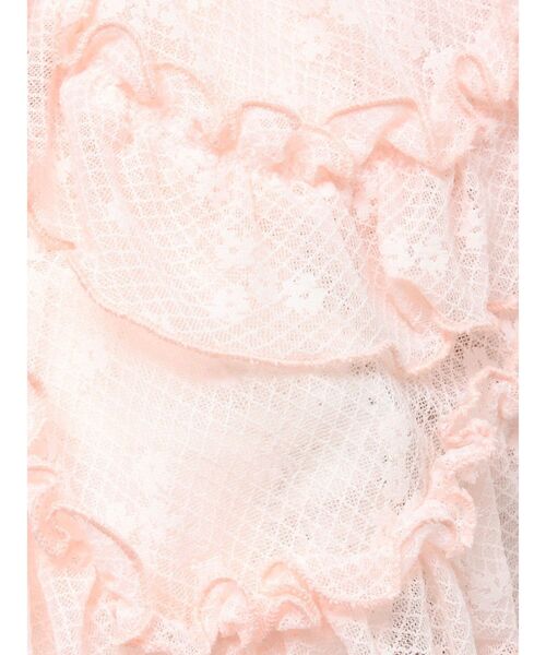 merry jenny（メリージェニー）の「sheer frill 2wayつけ襟（付け襟・レディース・ピンク/アイボリー/オフホワイト・FREE）」の9枚目の写真