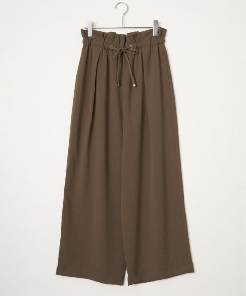 LBC(エルビーシー)の「ウエストシャーリングワイドパンツ(その他パンツ・レディース・ブルー系その他/カーキ/ブラック/ブラウン/ライトグレー・L/M)」の19枚目の写真