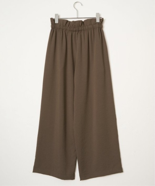 LBC(エルビーシー)の「ウエストシャーリングワイドパンツ(その他パンツ・レディース・ブルー系その他/カーキ/ブラック/ブラウン/ライトグレー・L/M)」の20枚目の写真