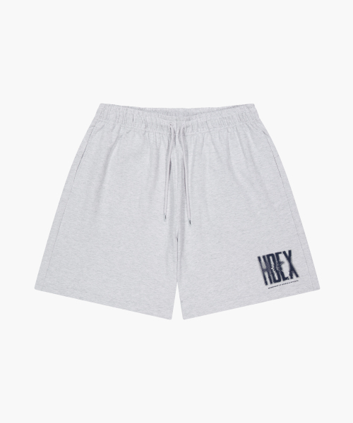 HDEX（エイチデックス）の「クラックプリンテッドショーツ (メランジェホワイト)（その他パンツ・メンズ・グレー・MEDIUM/LARGE/X-LARGE/2XL）」の2枚目の写真