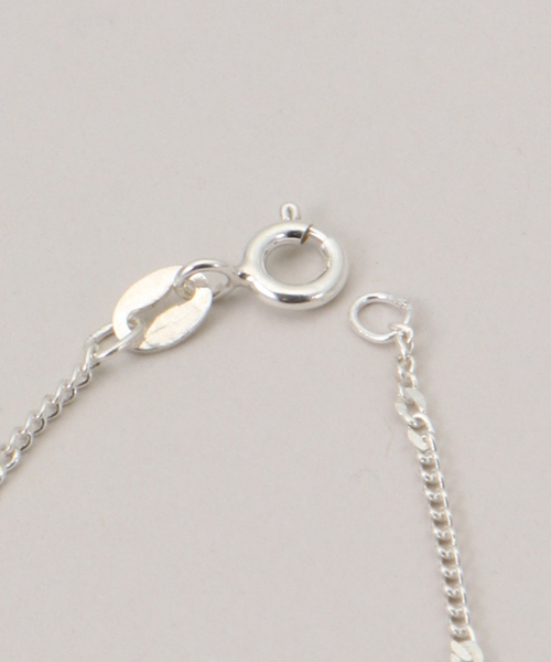 NINA&JULES（ニナエジュール）の「Nina&Jules/ニナ・エ・ジュールOval Pendant necklace 70cm（ネックレス・レディース・シルバー・FREE）」の4枚目の写真