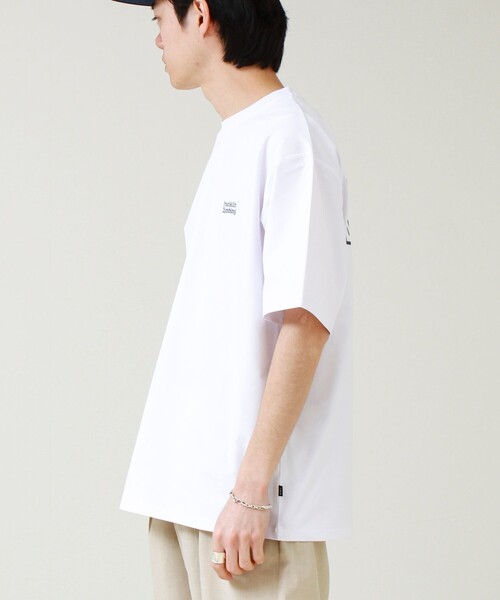 Franklin Climbing(フランクリンクライミング)の「【Franklin Climbing】FLEXIBLE TECH-LOGO TEE(Tシャツ/カットソー・メンズ・ホワイト/イエロー/ブラック/ベビーピンク・M/L)」の20枚目の写真