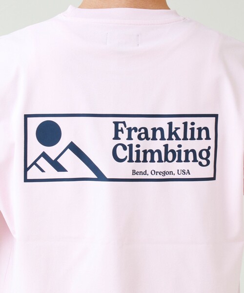 Franklin Climbing(フランクリンクライミング)の「【Franklin Climbing】FLEXIBLE TECH-LOGO TEE(Tシャツ/カットソー・メンズ・ホワイト/イエロー/ブラック/ベビーピンク・M/L)」の16枚目の写真