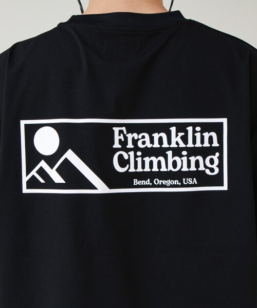 Franklin Climbing(フランクリンクライミング)の「【Franklin Climbing】FLEXIBLE TECH-LOGO TEE(Tシャツ/カットソー・メンズ・ホワイト/イエロー/ブラック/ベビーピンク・M/L)」の19枚目の写真