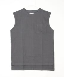 【VOAAOV】HEAVY JERSEY GARMENT DYE No Sleeve