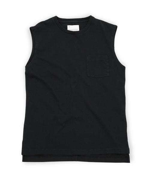 VOAAOV(ヴォアーブ)の「【VOAAOV】HEAVY JERSEY GARMENT DYE No Sleeve(Tシャツ/カットソー・メンズ・チャコールグレー/ブラック/ホワイト/オリーブ・2/1)」の14枚目の写真