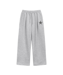 RANDOMOFF（ランダムオフ）の「LEOPARD STAR ONE TUCK WIDE SWEAT PANTS (2color)（スウェットパンツ）」