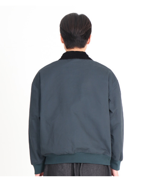 BUTTON SEOUL(ボタンソウル)の「コーデュロイカラーアウタージャンパー (ブルーグリーン)(ブルゾン・メンズ・その他・M/L/XL)」の5枚目の写真