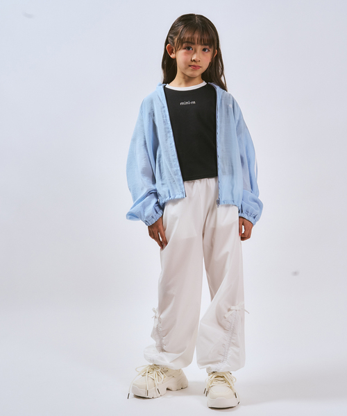 minimal(ミニマル)の「【サラサラプラス】【吸水速乾】テレコ半袖ちびT(Tシャツ/カットソー・キッズ・ブラック/ラベンダー/カラフル/レッド/オフホワイト・120cm/140cm/110cm/130cm/100cm)」の18枚目の写真