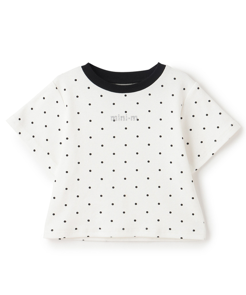 minimal(ミニマル)の「【サラサラプラス】【吸水速乾】テレコ半袖ちびT(Tシャツ/カットソー・キッズ・ブラック/ラベンダー/カラフル/レッド/オフホワイト・120cm/140cm/110cm/130cm/100cm)」の21枚目の写真