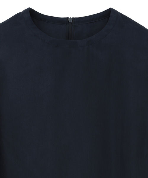 martinique(マルティニーク)の「キュプラTブラウス(シャツ/ブラウス・レディース・ホワイト/モカ/ネイビー・FREE)」の6枚目の写真