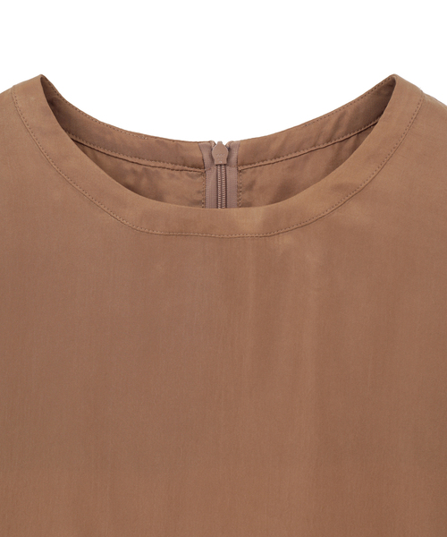 martinique(マルティニーク)の「キュプラTブラウス(シャツ/ブラウス・レディース・ホワイト/モカ/ネイビー・FREE)」の13枚目の写真