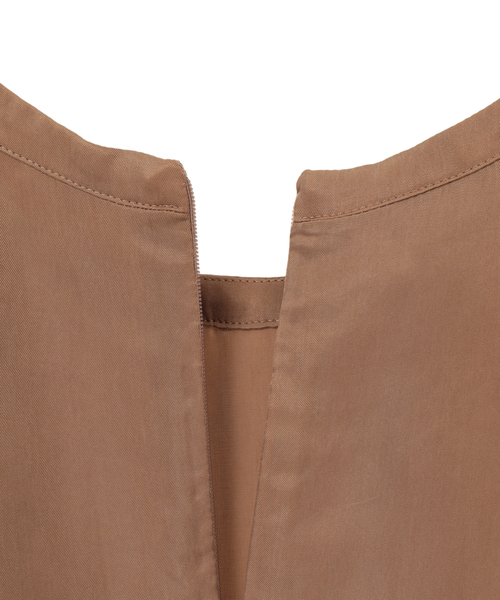 martinique(マルティニーク)の「キュプラTブラウス(シャツ/ブラウス・レディース・ホワイト/モカ/ネイビー・FREE)」の14枚目の写真