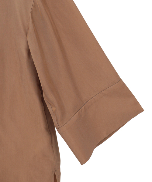 martinique(マルティニーク)の「キュプラTブラウス(シャツ/ブラウス・レディース・ホワイト/モカ/ネイビー・FREE)」の15枚目の写真