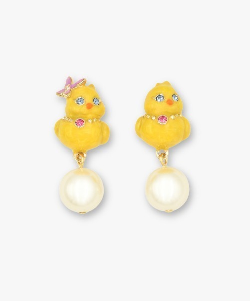 ひよこ(ピアス) ひよこモチーフ ピアス（ピアス（両耳用））｜ANNA SUI（アナスイ）の