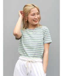 ungrid♡ハイネックボーダートップス Ungrid｜アングリッドのトップス（ボーダー柄）通販 - ZOZOTOWN