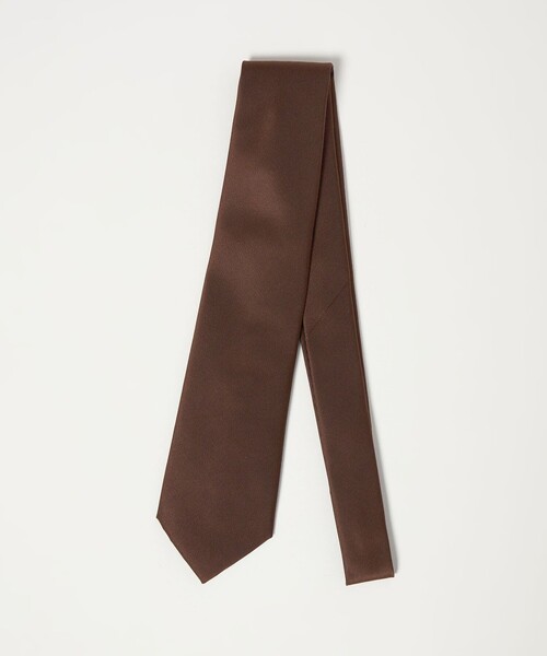 UNITED ARROWS & SONS（ユナイテッドアローズアンドサンズ）の「＜UNITED ARROWS & SONS by MASATAKA HATTORI＞DRESS TIE② REGULAR/ネクタイ（ネクタイ・メンズ・ブラック/ダークブラウン・FREE）」の2枚目の写真