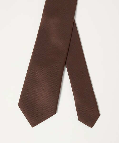 UNITED ARROWS & SONS（ユナイテッドアローズアンドサンズ）の「＜UNITED ARROWS & SONS by MASATAKA HATTORI＞DRESS TIE② REGULAR/ネクタイ（ネクタイ・メンズ・ブラック/ダークブラウン・FREE）」の3枚目の写真