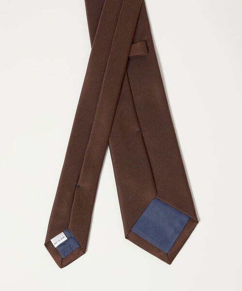 UNITED ARROWS & SONS（ユナイテッドアローズアンドサンズ）の「＜UNITED ARROWS & SONS by MASATAKA HATTORI＞DRESS TIE② REGULAR/ネクタイ（ネクタイ・メンズ・ブラック/ダークブラウン・FREE）」の4枚目の写真
