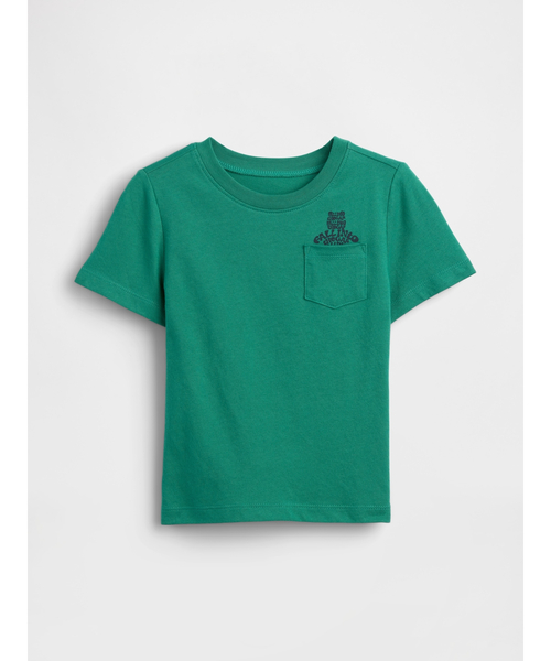 GAP（ギャップ）の「babyGap ブラナンベア ポケットTシャツ（Tシャツ/カットソー・キッズ・ブラック/イエロー/ネイビー/ホワイト/ピンク/グリーン・110cm/105cm/100cm/95cm/90cm/80ｃｍ）」の7枚目の写真
