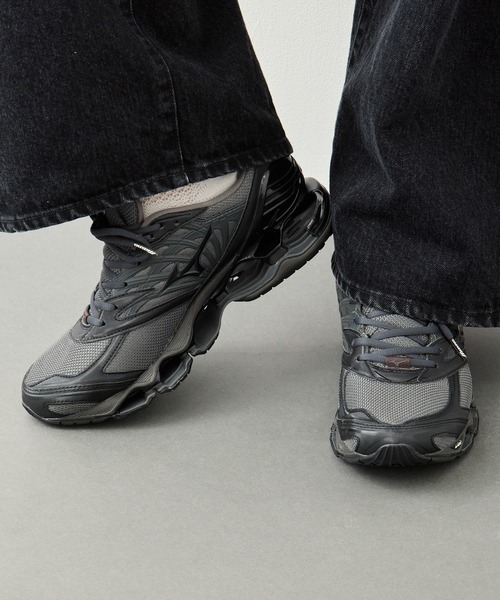MIZUNO(ミズノ )の「【MIZUNO/ミズノ】WAVE PROPHECY LS(スニーカー・メンズ・ブラック系その他/ブラック・27.5cm/28.0cm/26.5cm)」の5枚目の写真