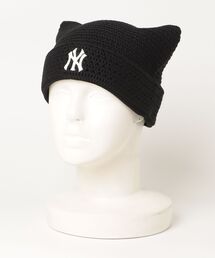 MLB Korea（エムエルビーコリア）の「【MLB KOREA/エムエルビーコリア】サマー クロシェ ミャオン ビーニー ボストン・レッドソックス（ニットキャップ/ビーニー）」