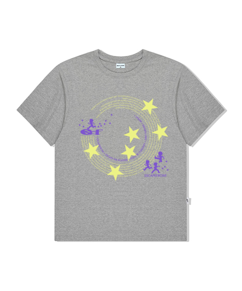ESCAPEFROM(エスケープフロム)の「サークルビッグスタープリントオーバーサイズ半袖Tシャツブラウン(Tシャツ/カットソー・レディース・その他・MEDIUM/LARGE/SMALL)」の3枚目の写真