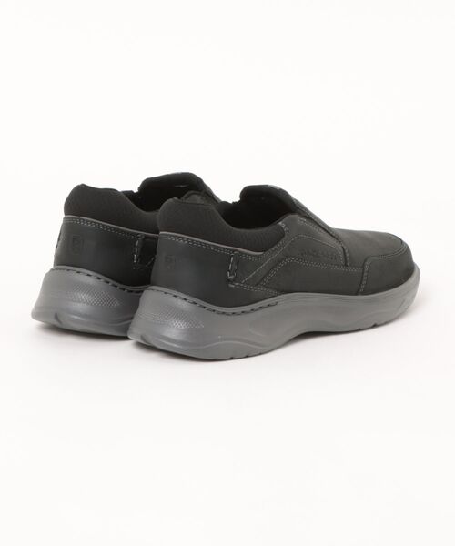 ROCKPORT(ロックポート)の「ROCKPORT ロックポート COLLEN【本革/軽量】メンズカジュアルシューズ スリッポン(コレン) C26S11W ブラック(スリッポン・メンズ・ブラック・25.0cm/25.5cm/26.0cm/26.5cm/27.0cm/27.5cm/28.0cm/24.5cm)」の2枚目の写真