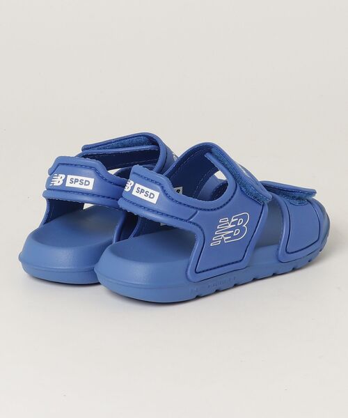NEW BALANCE（ニューバランス）の「SPSD v1 Strap Sandal（サンダル・キッズ・ベージュ/ブルー・19.0cm/23.0cm/22.0cm/21.0cm/20.0cm/18.0cm/17.0cm）」の5枚目の写真