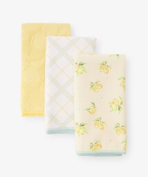 Afternoon Tea（アフタヌーンティー）の「レモンマイクロファイバーディッシュクロス3枚セット（キッチンツール）」