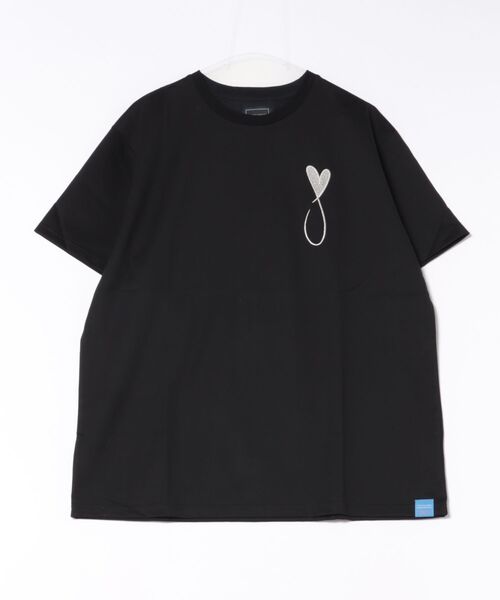 MAISON HONORE(メゾンオノレ)の「【Maison Honore】 Tiphanie Big Logo TEE ロゴTシャツ(Tシャツ/カットソー・メンズ・ホワイト/ブラック系1・3/2/4)」の2枚目の写真