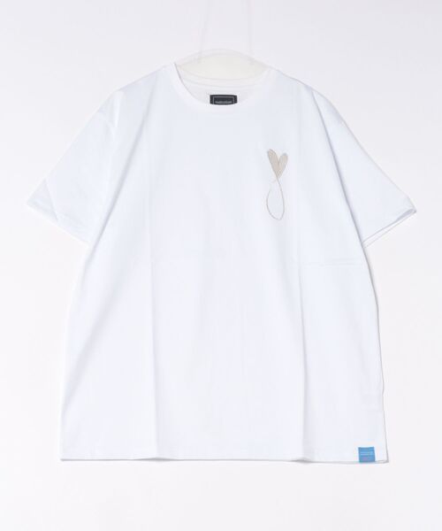 MAISON HONORE(メゾンオノレ)の「【Maison Honore】 Tiphanie Big Logo TEE ロゴTシャツ(Tシャツ/カットソー・メンズ・ホワイト/ブラック系1・3/2/4)」の1枚目の写真