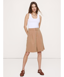 Banana Republic | テンセル(TM) コットンリネン バミューダショートパンツ(その他パンツ)