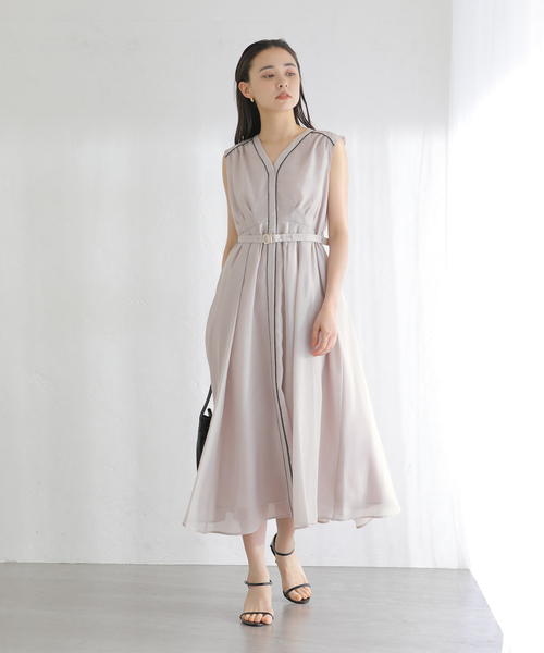 La TOTALITE(ラトータリテ)の「【洗える】ウォッシャブルレディワンピース(ワンピース・レディース・ネイビー/ベージュ/ブラック/グリーン・38/36)」の11枚目の写真
