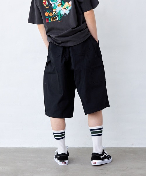 Fluffy BROTHERS(フラッフィーブラザーズ)の「ペインターハーフパンツ(大人サイズ)(その他パンツ・メンズ・ブラック・M/L/XL)」の8枚目の写真