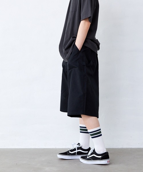 Fluffy BROTHERS(フラッフィーブラザーズ)の「ペインターハーフパンツ(大人サイズ)(その他パンツ・メンズ・ブラック・M/L/XL)」の7枚目の写真