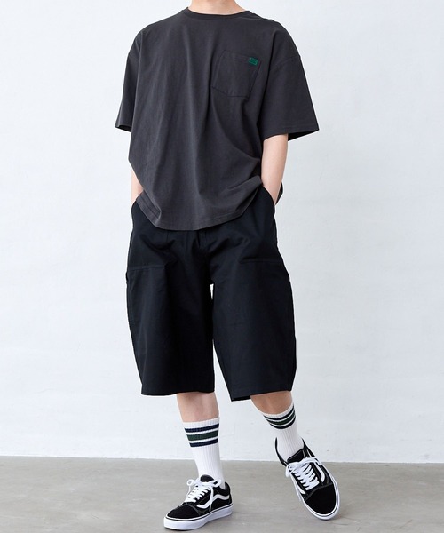 Fluffy BROTHERS(フラッフィーブラザーズ)の「ペインターハーフパンツ(大人サイズ)(その他パンツ・メンズ・ブラック・M/L/XL)」の3枚目の写真