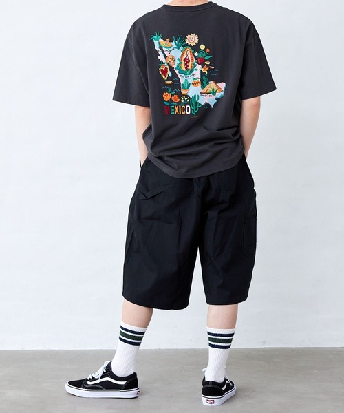 Fluffy BROTHERS(フラッフィーブラザーズ)の「ペインターハーフパンツ(大人サイズ)(その他パンツ・メンズ・ブラック・M/L/XL)」の4枚目の写真