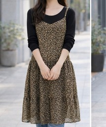 PATRIOT TAXI SELECT（パトリオットタクシーセレクト）の「【KILA MODA】軽やかシフォン柄デザインチュニックワンピース（チュニック）」