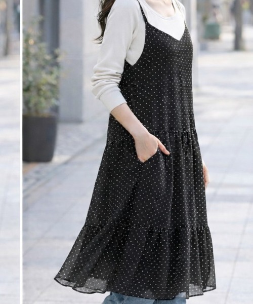 PATRIOT TAXI SELECT（パトリオットタクシーセレクト）の「【KILA MODA】軽やかシフォン柄デザインチュニックワンピース（チュニック・レディース・レオパード・3L/LL/MEDIUM/LARGE）」の9枚目の写真