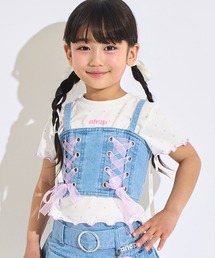 ANAP kids(�A�i�b�v�L�b�Y)�̃_�u���X�s���h�� �r�X�`�F × �h�b�g��T�V���c �Z�b�g(�A���T���u��)